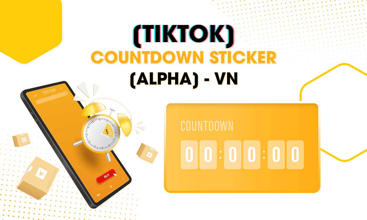 [TIKTOK] Countdown Sticker (Alpha) - VN